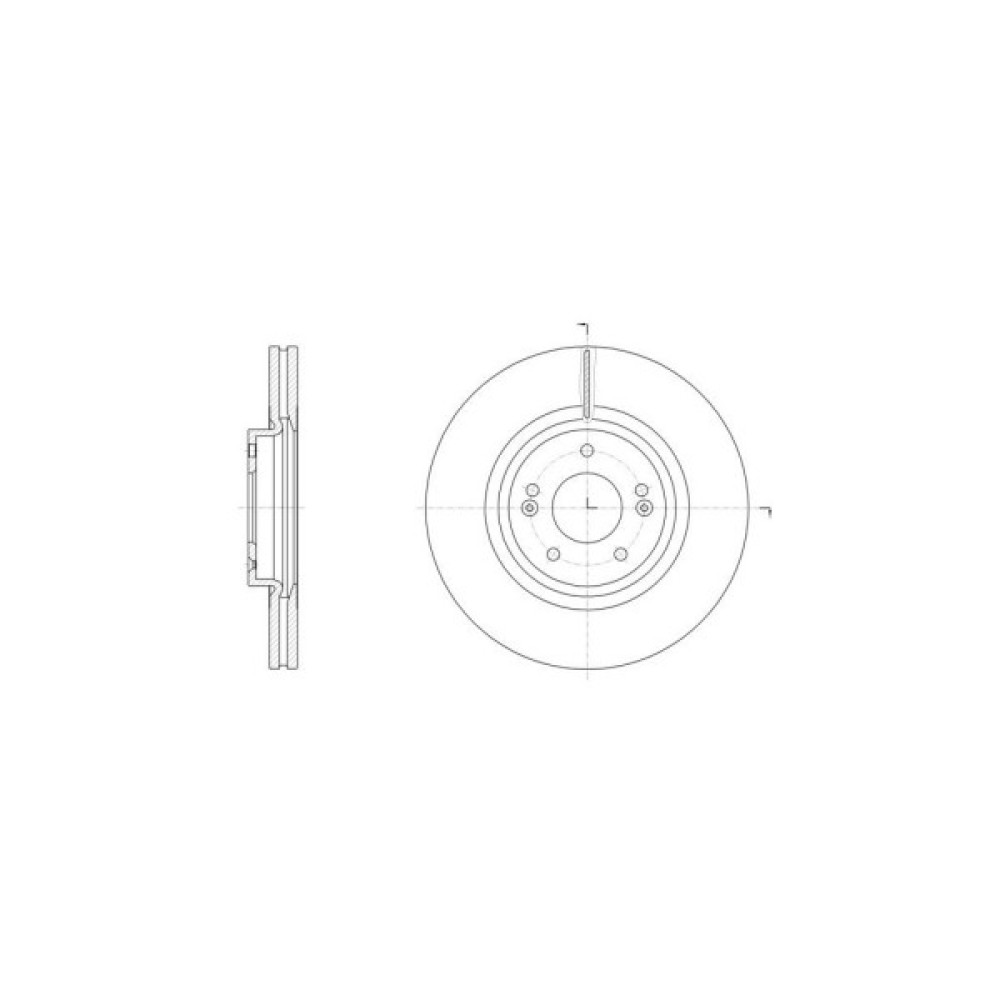 Гальмівний диск REMSA 61514.10