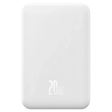 Батарея універсальна Baseus Magnetic Mini Wireless 20000mAh 20W, White (PPCX150002)