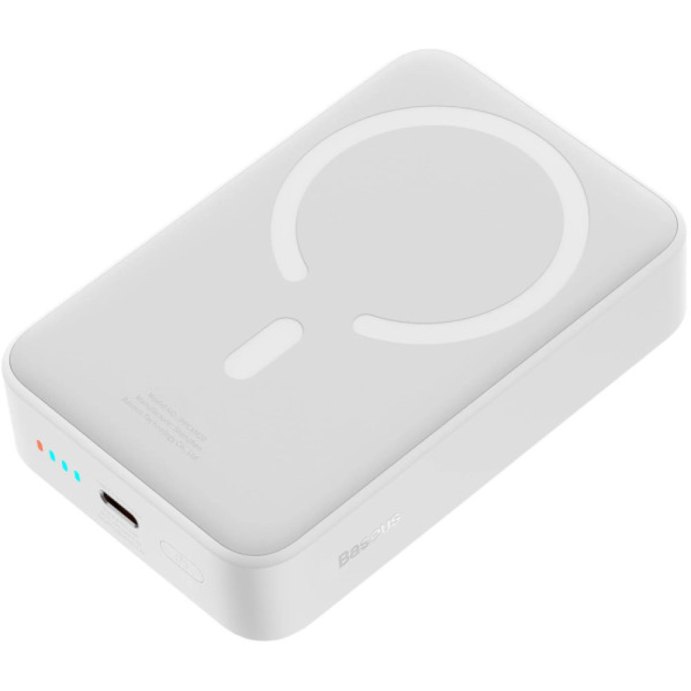 Батарея універсальна Baseus Magnetic Mini Wireless 20000mAh 20W, White (PPCX150002)