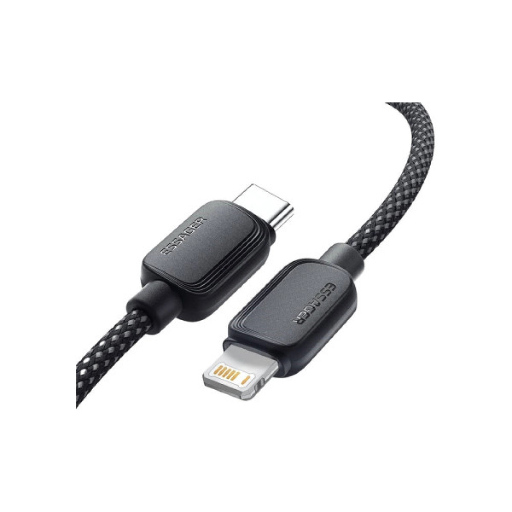 Дата кабель USB-C to Lightning 2.0m 20W black Essager (EXCTL-WLA01-P)