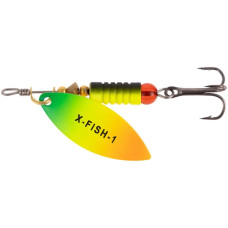 Блешня X-Fish Rampage 5.5g 1 Fire tiger (1917.06.01)
