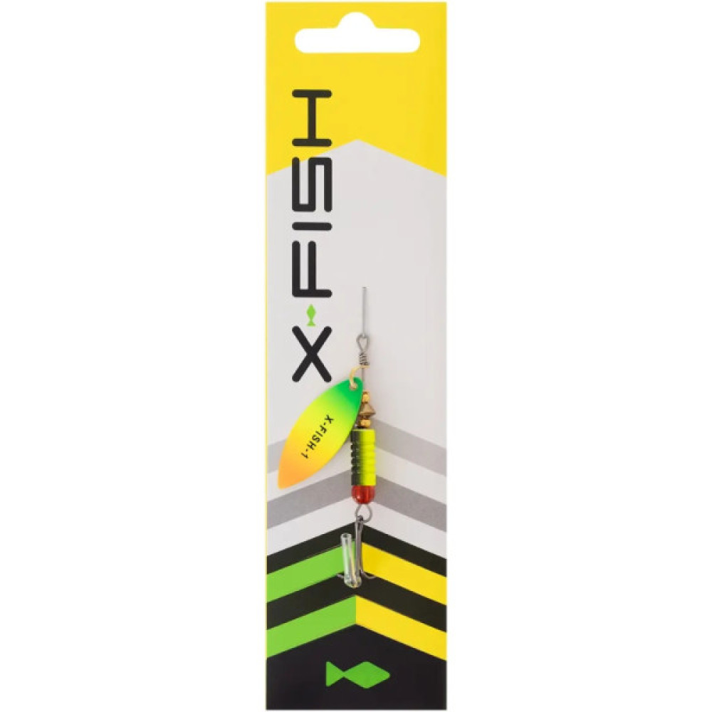 Блешня X-Fish Rampage 5.5g 1 Fire tiger (1917.06.01)