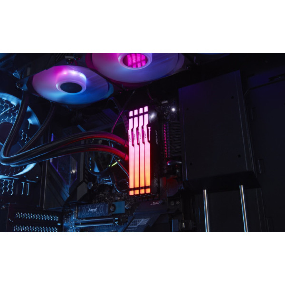 Пам'ять ПК Kingston DDR5 32GB 5600 FURY Beast  RGB
