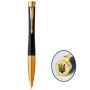 Ручка кулькова Parker URBAN 17 UKRAINE Muted Black GT BP Тризуб на торці (30035_TR) Ручка кулькова Parker URBAN 17 UKRAINE Muted Black GT BP Тризуб на торці (30035_TR)