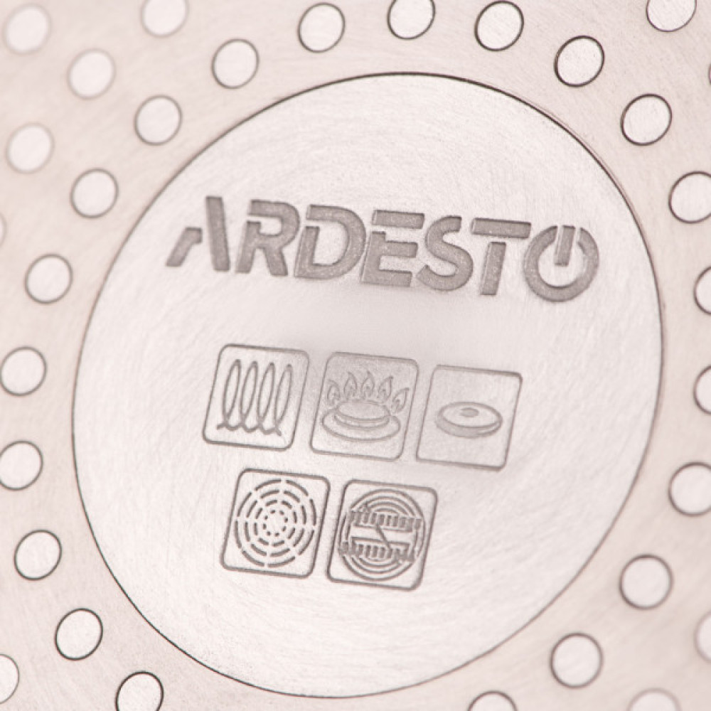 Сковорода Ardesto Gemini Gourmet Andria, 28см, алюміній, чорний (AR1928GMG)