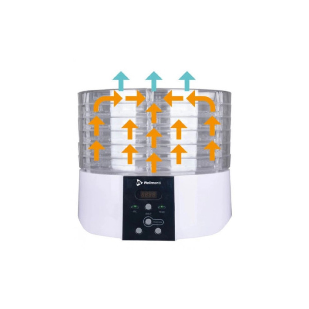 Сушка для овочів та фруктів Wellmonti WM-1010