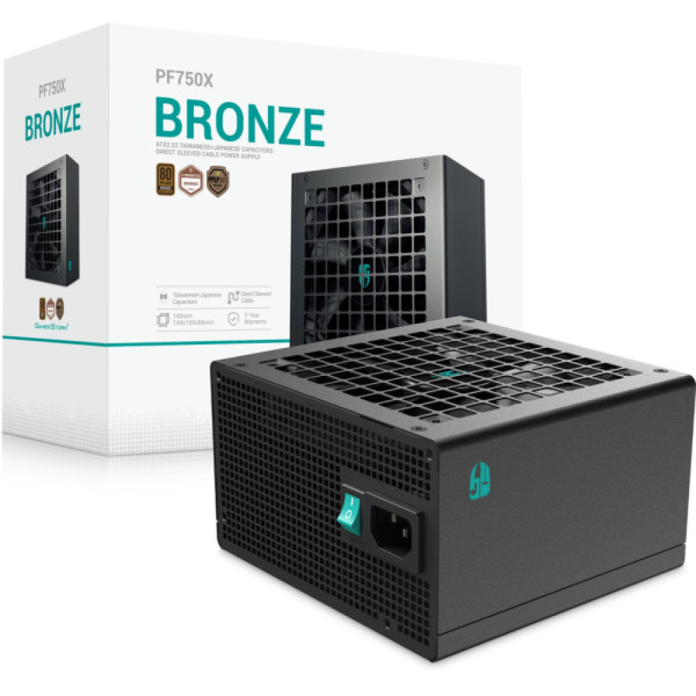 Блок живлення Deepcool 750W GamerStorm PF750X (R-PF750X-HD0B-JGEU)