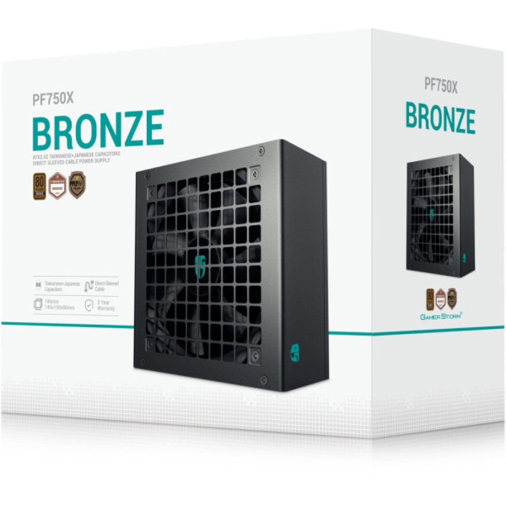 Блок живлення Deepcool 750W GamerStorm PF750X (R-PF750X-HD0B-JGEU)