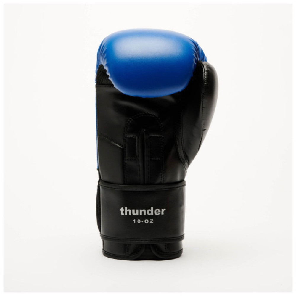 Боксерські рукавички Leone GN383 Thunder Blue 10 унцій (GN383_Blue_10oz)