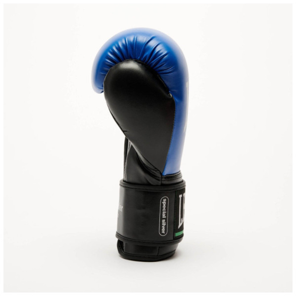 Боксерські рукавички Leone GN383 Thunder Blue 10 унцій (GN383_Blue_10oz)