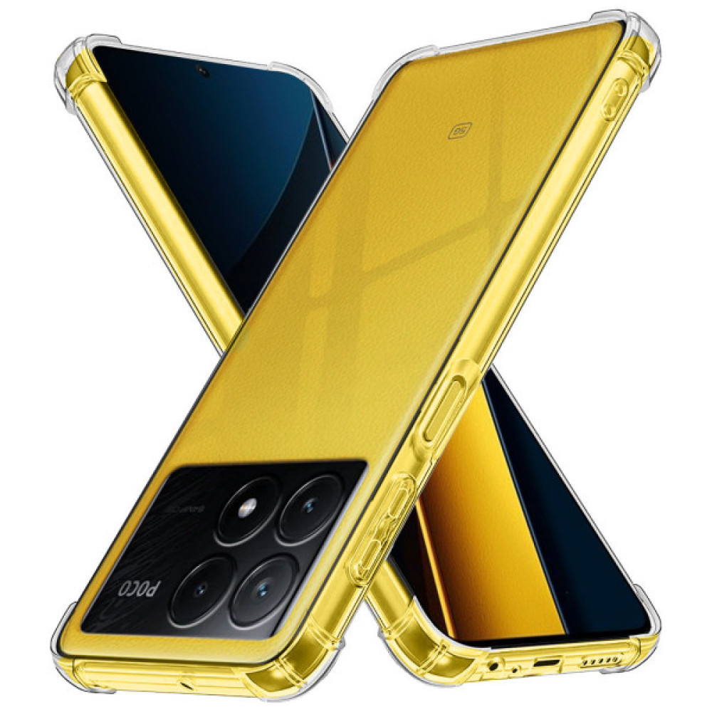 Чохол до мобільного телефона BeCover Anti-Shock Poco X6 Clear (710614) Чохол до мобільного телефона BeCover Anti-Shock Poco X6 Clear (710614)