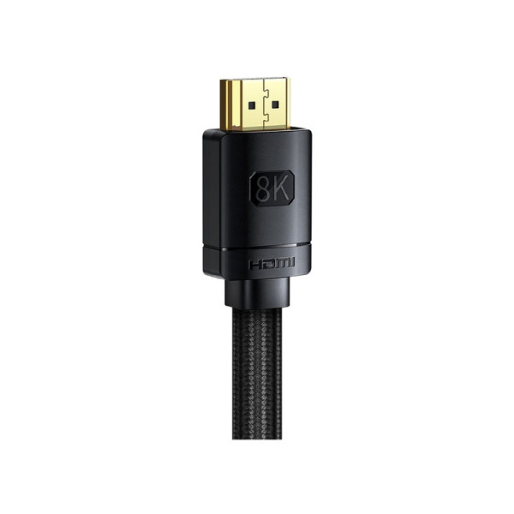 Кабель мультимедійний HDMI to HDMI 1.0m V2.1 Baseus (CAKGQ-J01)