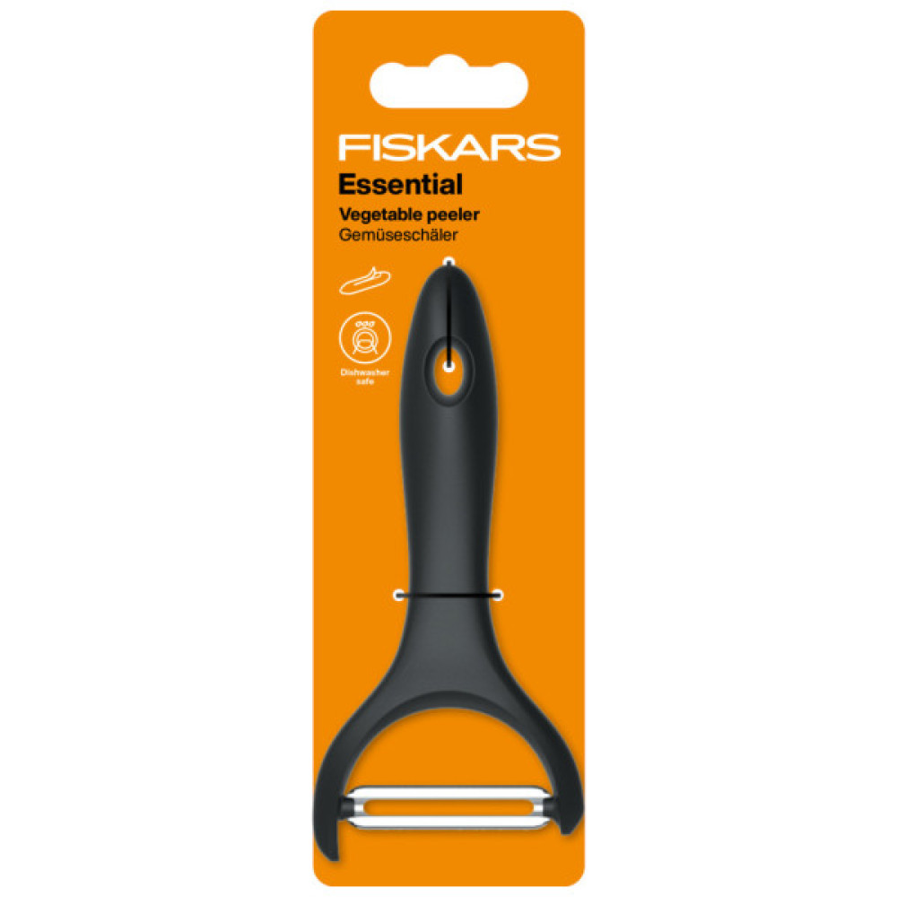Овочечистка Fiskars Essential з поперечним лезом (1065599)