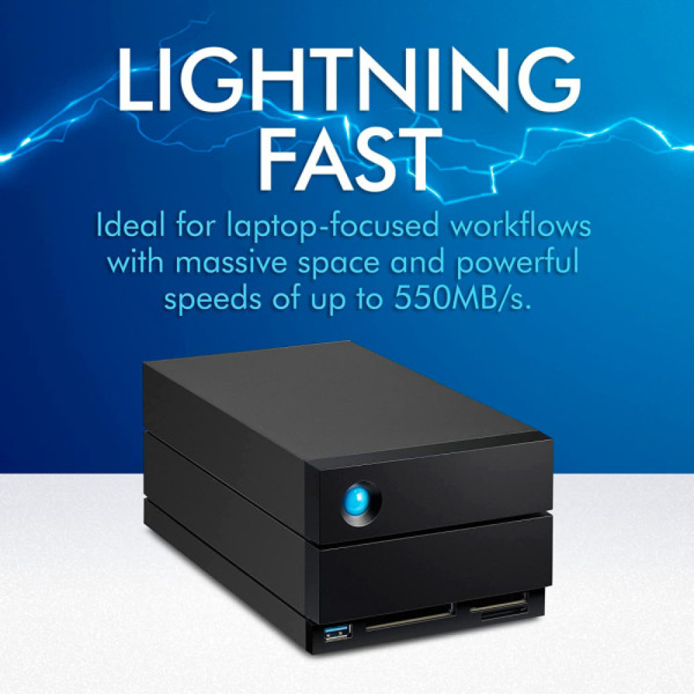 Зовнішній жорсткий диск LaCie 3.5" 60TB (STLG60000400)