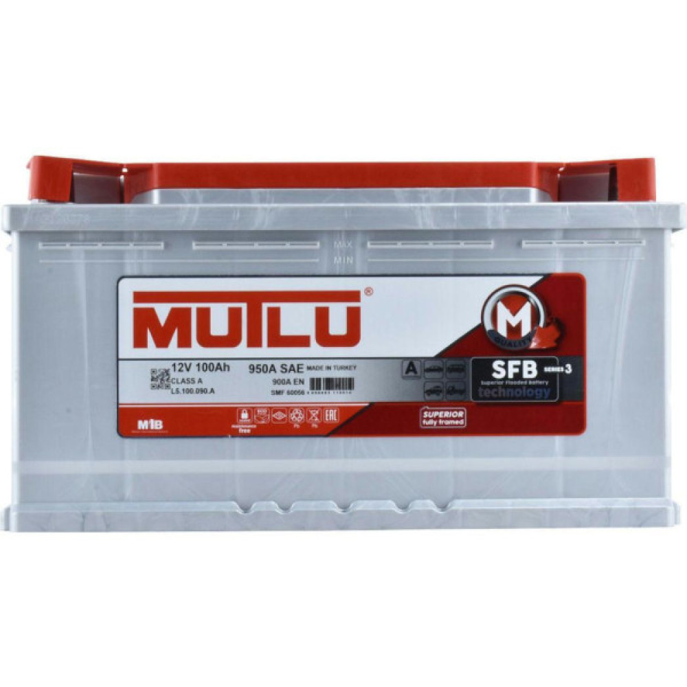 Акумулятор автомобільний MUTLU 6СТ-100 (0) SFB L5.100.090.A