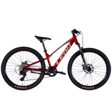 Велосипед Leon 26" SUPER JUNIOR DD рама-13" AL 2025 червоний (OPS-LN-26-108)