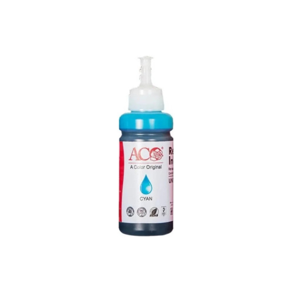 Чорнило ACO HP GT51/52 Cyan, 70ml, InkTank/Smart Tank (ACO-AH-001-CUN)