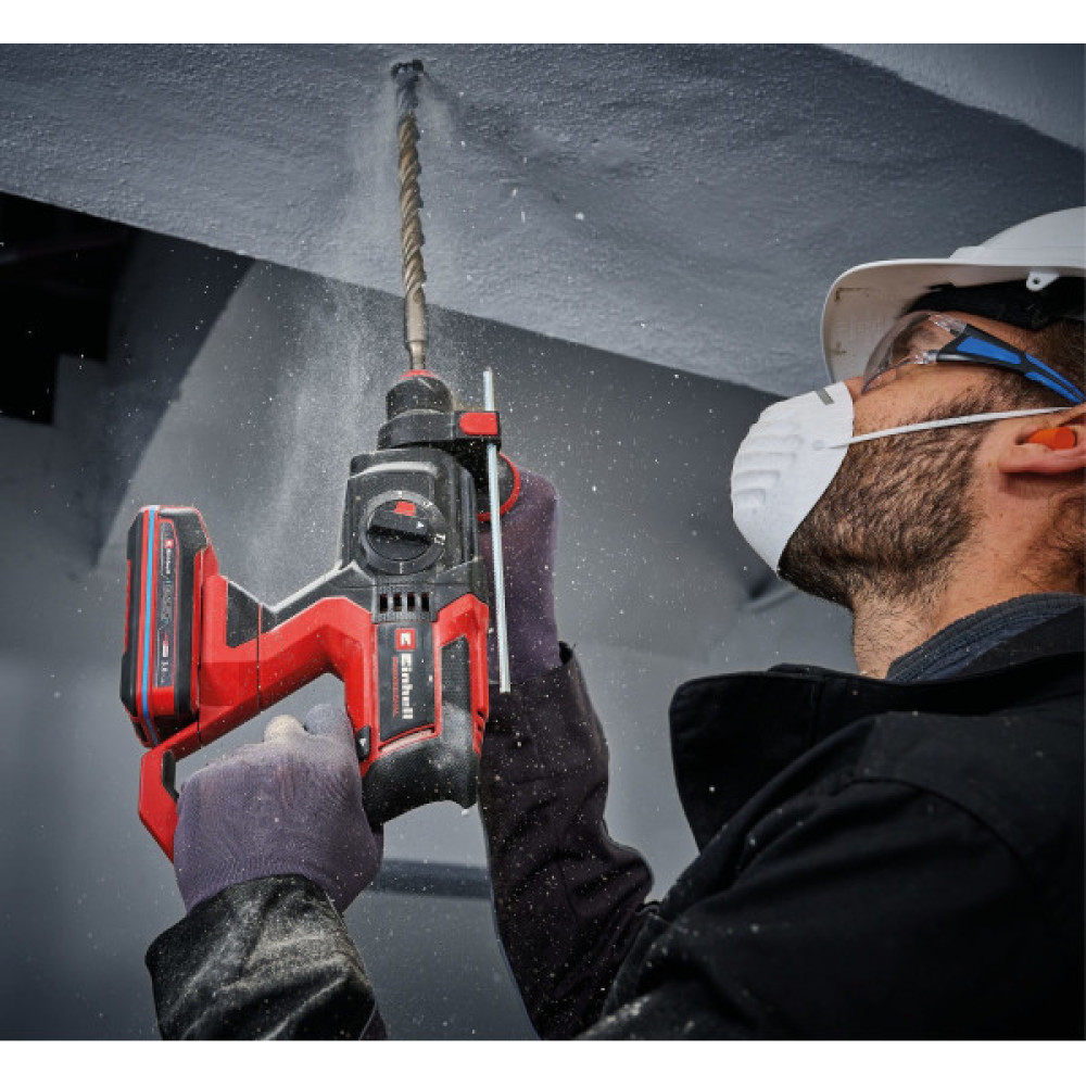 Перфоратор акумуляторний Einhell Professional TP-HD 18/22 D Li BL - Solo 18В 0-1800об/хв 5150уд/хв 2.2Дж кейс 17.8кг без АКБ та ЗП