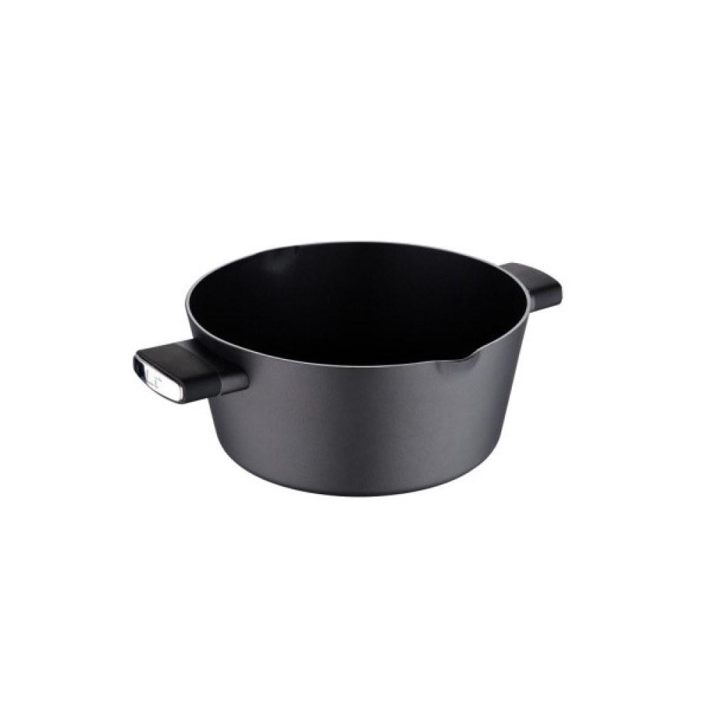 Каструля Bergner Ion, з кришкою 6 л (BG-35802-BK)