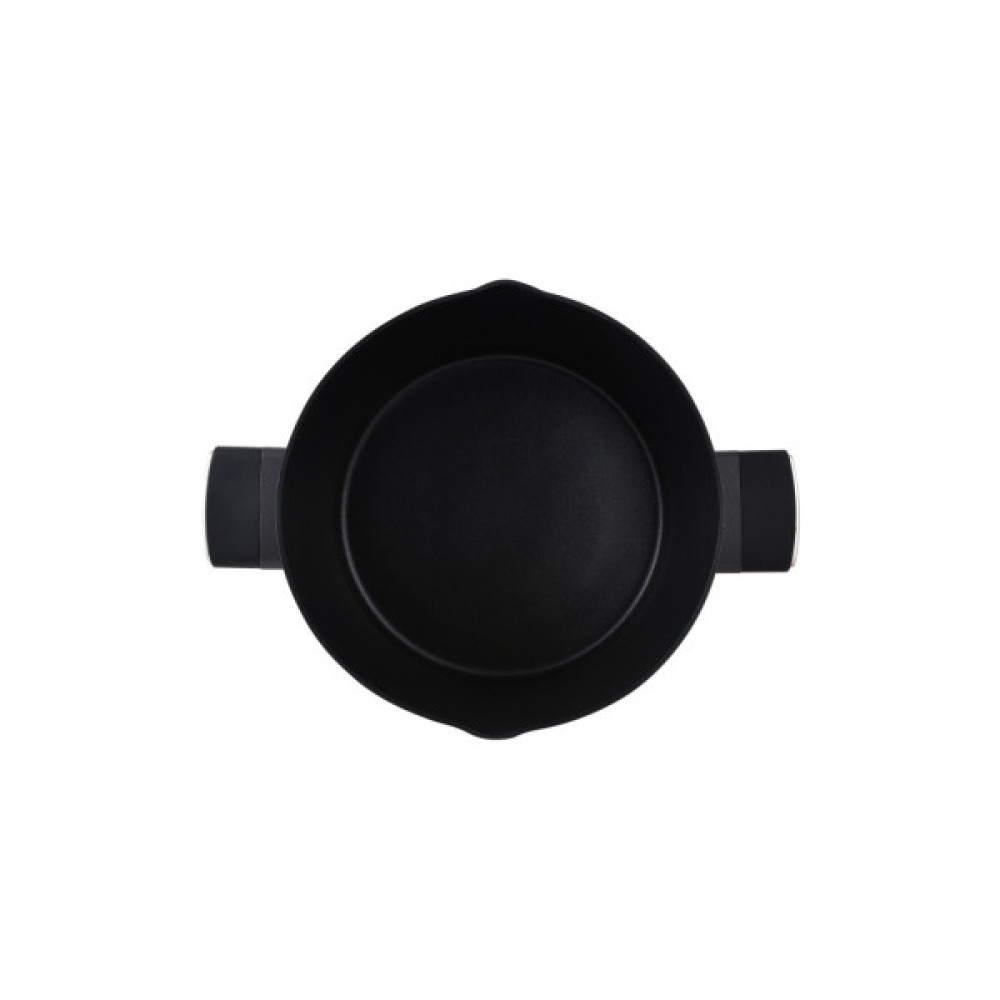 Каструля Bergner Ion, з кришкою 6 л (BG-35802-BK)