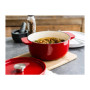 Каструля KitchenAid чавунна з кришкою 3,3 л Червона (CC006057-001) Каструля KitchenAid чавунна з кришкою 3,3 л Червона (CC006057-001)
