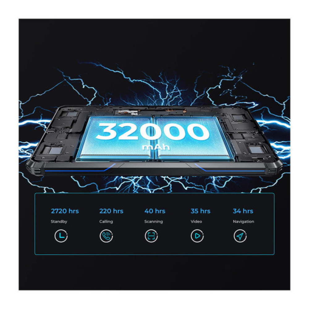 Планшет OUKITEL RT7 10.1" 5G TITAN 12/256GB/ /NFC/ LTE Black-Blue (6931940751421)