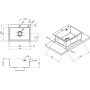 Мийка кухонна Kroner KD5843HM (CV027241) Мийка кухонна Kroner KD5843HM (CV027241)