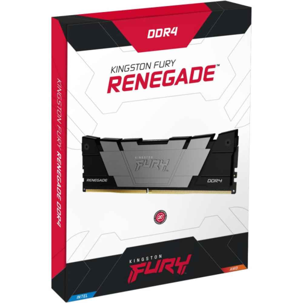 Пам'ять ПК Kingston DDR4 32GB KIT (16GBx2) 3600 FURY Renegade RGB