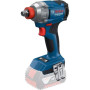 Гвинтоверт ударний акумуляторний Bosch Professional GDR 18V-215 18В АКБ 2х2А·год 215Нм 3800об/хв M6-M16 ЗП GAL18V-20 кейс 1кг