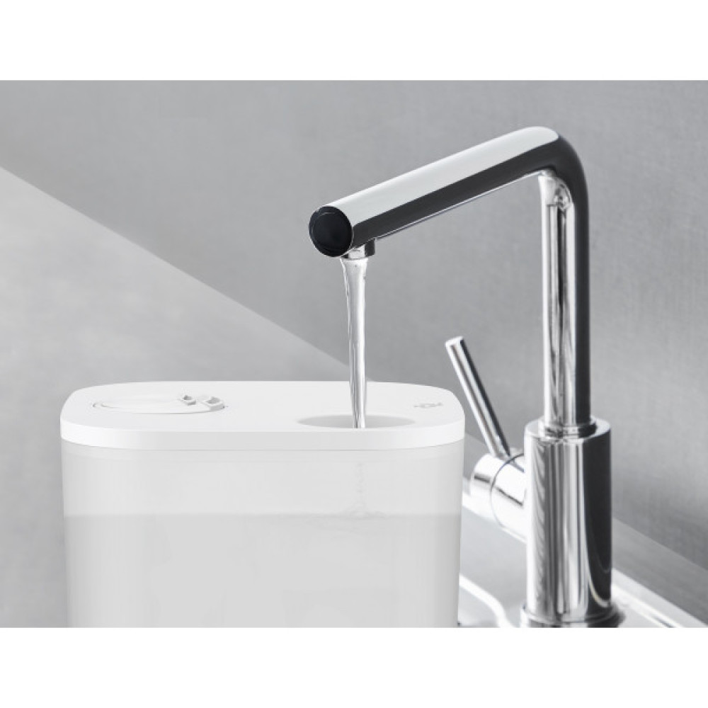 Зволожувач повітря Rowenta Aqua Boost, традиційне зволоження, 40м2, 2,5л, 380мл/г, електр. кер-ння, авт. вимкнення, білий