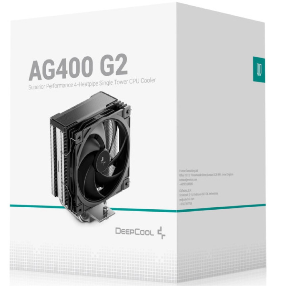 Кулер до процесора Deepcool AG400 G2 (R-AG400-BKNPMG2-G)