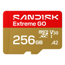 Карта пам'яті SanDisk 256GB microSDXC class 10 UHS-I Extreme GO (SDSQXGN-256G-GN6MN)