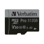 Карта пам'яті Verbatim 512GB microSDXC class 10 UHS-III PRO (47046) Карта пам'яті Verbatim 512GB microSDXC class 10 UHS-III PRO (47046)