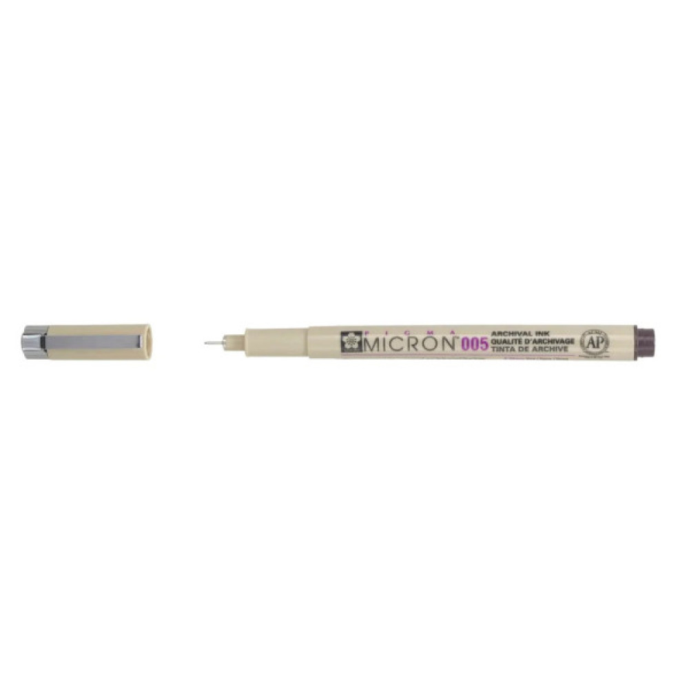 Лайнер Sakura Pigma Micron (0.05) 0,2мм Коричневий (084511351813)