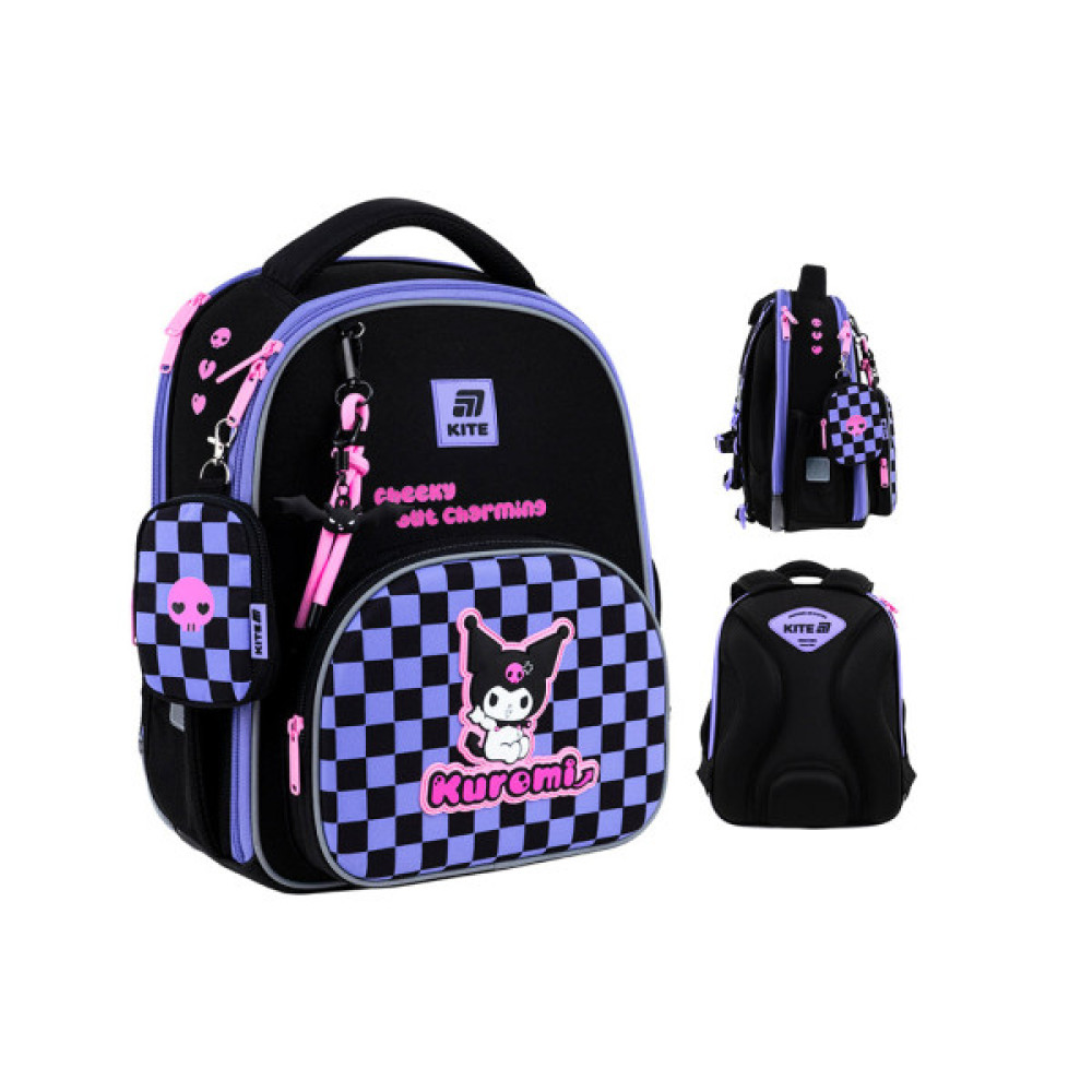 Портфель Kite Education каркасний 556 Kuromi HK (HK25-556M)