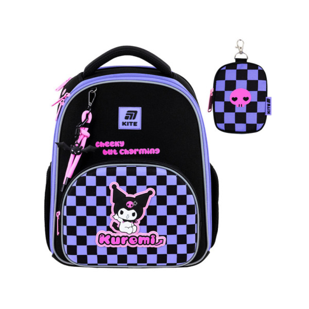 Портфель Kite Education каркасний 556 Kuromi HK (HK25-556M)
