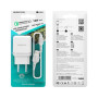 Зарядний пристрій BOROFONE BA36A USB QC3.0 18W + cable USB to USB-C white (6931474716019) Зарядний пристрій BOROFONE BA36A USB QC3.0 18W + cable USB to USB-C white (6931474716019)
