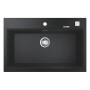 Мийка кухонна Grohe K700, граніт, прямокут., без крила, 780x510x220мм, чаша - 1, врізна, чорний граніт Мийка кухонна Grohe K700, граніт, прямокут., без крила, 780x510x220мм, чаша - 1, врізна, чорний граніт
