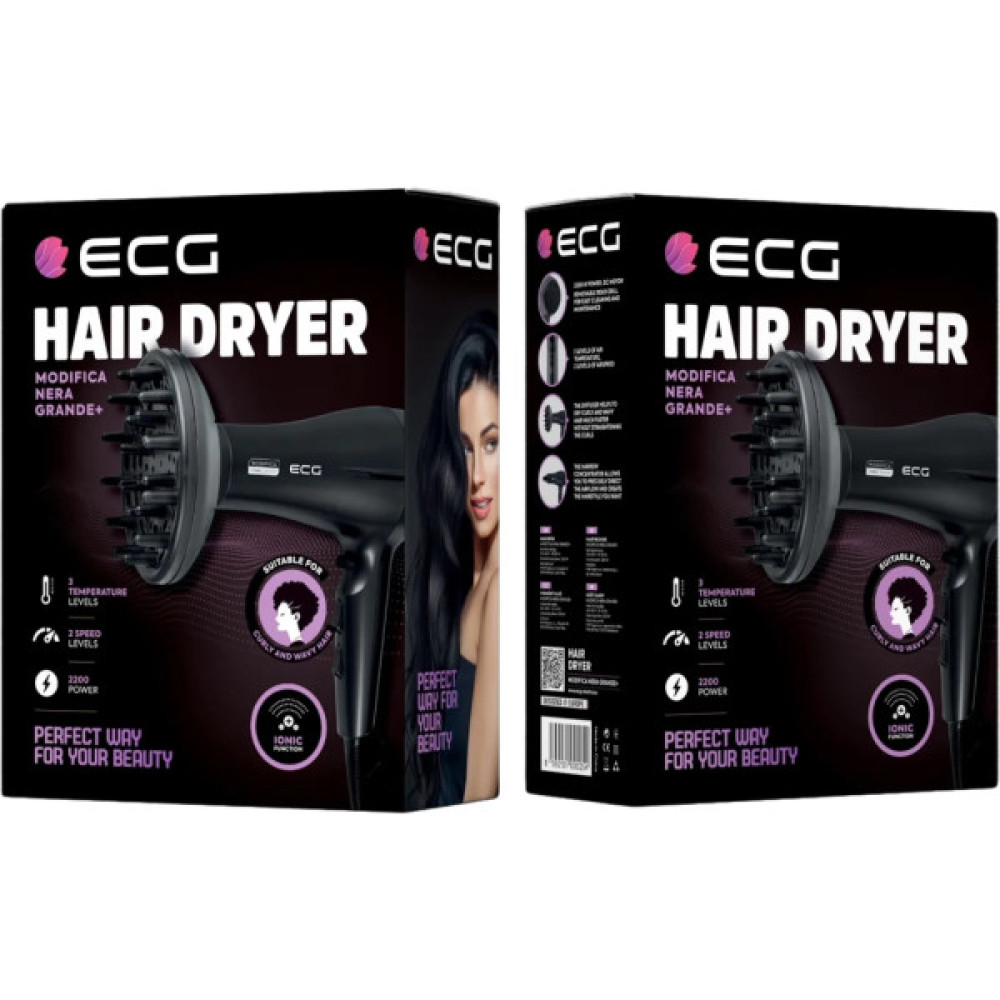 Фен ECG Modifica Nera Grande+