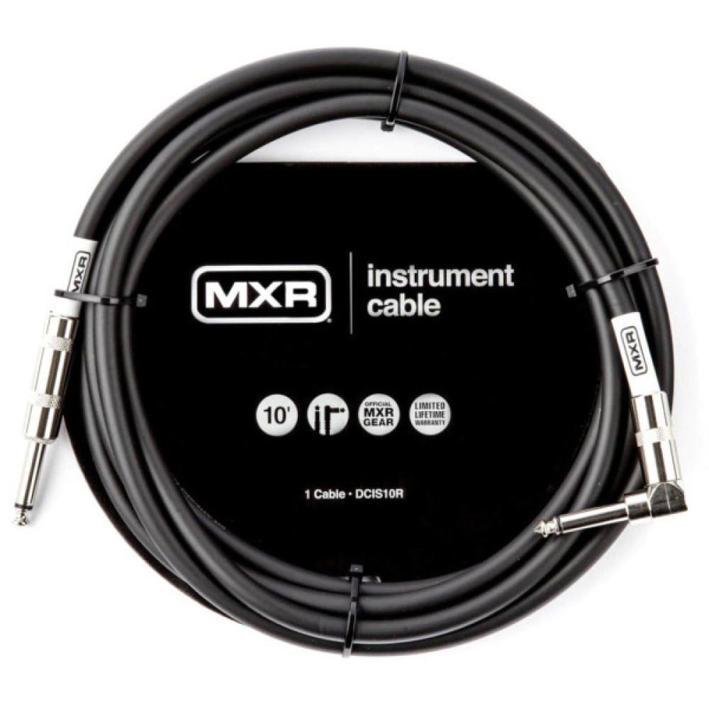 Інструментальний кабель MXR Standard Instrument Cable Straight/Right 3m (DCIS10R)