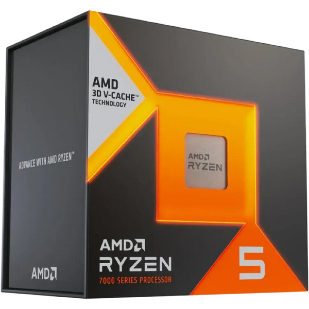 Центральний процесор AMD Ryzen 5 7500X3D 6C/12T 4.0/4.5GHz Boost 96Mb Radeon Graphics AM5 65W w/o cooler Box