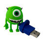 USB флеш накопичувач Wibrand 16GB Mike Wazowski Green USB 2.0 (WI2.0/MW16G)