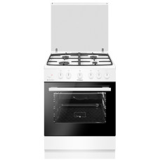 Плита Hansa газова, 71л, 60x60см, чавун, білий