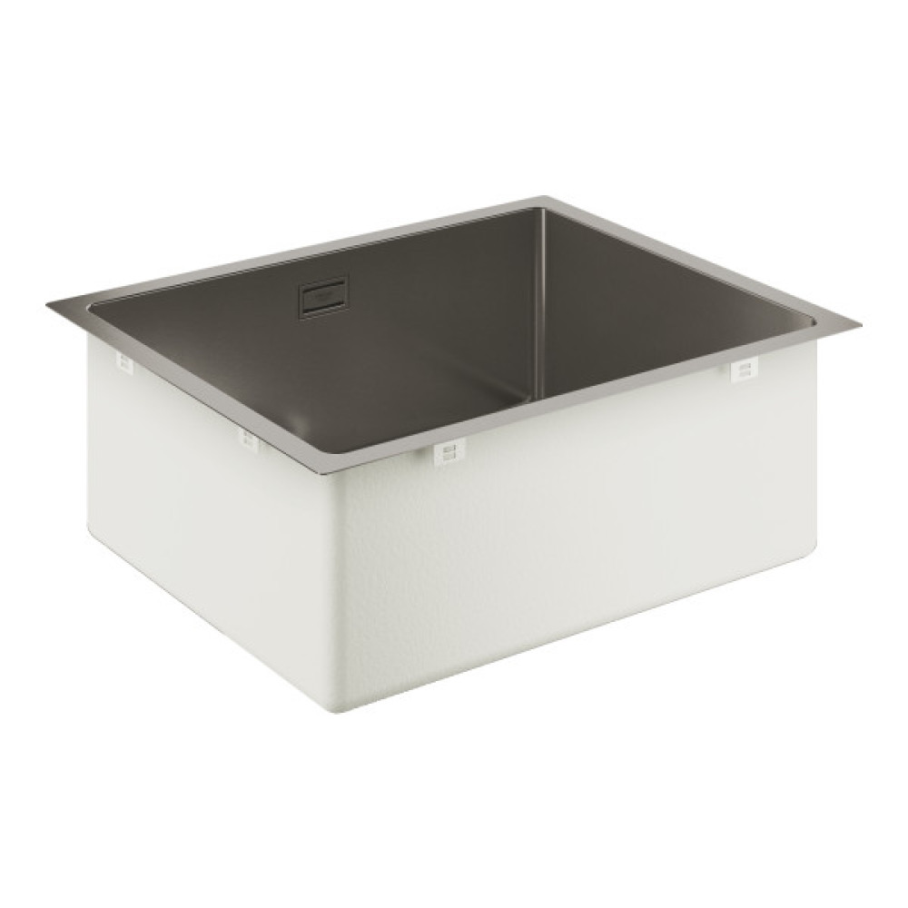 Мийка кухонна Grohe K700U, нерж.сталь, прямокут., без крила, 550x450x200мм, чаша - 1, уніврсальна, матовий графіт