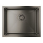 Мийка кухонна Grohe K700U, нерж.сталь, прямокут., без крила, 550x450x200мм, чаша - 1, уніврсальна, матовий графіт Мийка кухонна Grohe K700U, нерж.сталь, прямокут., без крила, 550x450x200мм, чаша - 1, уніврсальна, матовий графіт