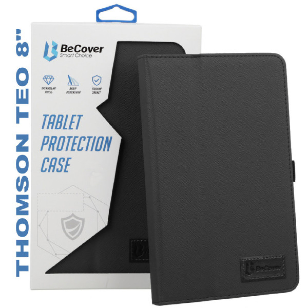 Чохол до планшета BeCover Slimbook Thomson TEO 8" Black (710130) Чохол до планшета BeCover Slimbook Thomson TEO 8" Black (710130)