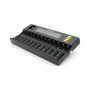 Зарядний пристрій для акумуляторів Liitokala 12 Slots+2, Ni-Mh/Li-ion/LiFePo4/Крона, LED+LCD (Lii-S12)