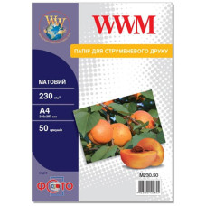 Фотопапір WWM A4 (M230.50)