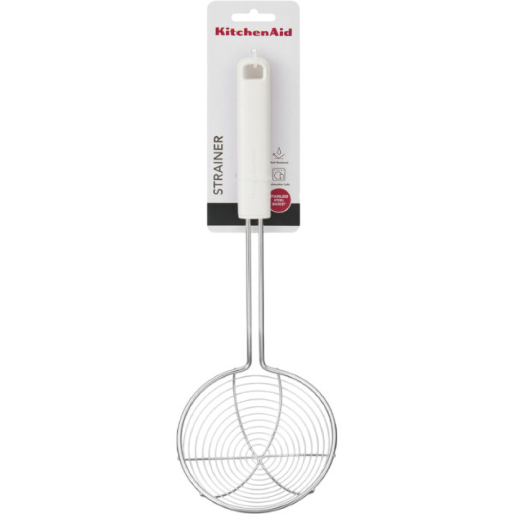 Шумовка KitchenAid Classic 35,5 см білий (KHA010OHPNG)