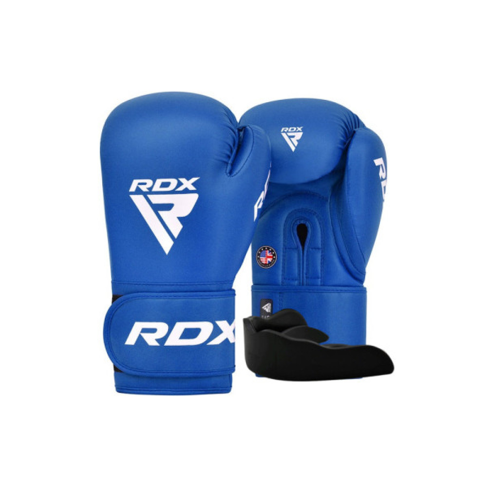 Боксерські рукавички RDX AS2 Blue 12 унцій (BGR-AS2U-12OZ)